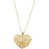 Wire Heart Necklace Ref 879640