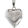 Heart Locket with Diamond Accent | Ref. 523577