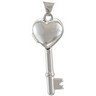 Key & Heart Design Locket | Ref. 979021