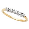 5 Stone Diamond Anniversary Ring .15 CTW Ref 499706