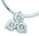 Platinum Diamond Pendant | 3-3.41 | SKU: P-22133
