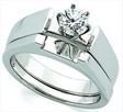 Engagement Rings in Platinum