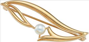 Cultured Pearl Brooch SKU 60894