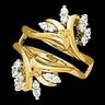 Diamond Ring Guard 14K 36 pttw dia Ref 332897