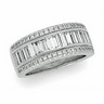 Diamond Anniversary Band 2 CTW Round and Baguette Diamonds Ref 777182