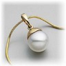 South Sea Cultured Pearl Pendant 11mm Fashion Near Round Ref 493134