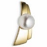 South Sea Cultured Pearl Brooch 11mm Fashion Flat Button Ref 278754