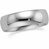 Comfort Fit Light Wedding Band Finger Size 10 Ref 240973