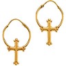 Religious Gold Earrings