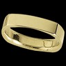 Square Comfort Fit Wedding Band Size 5 Ref 674231